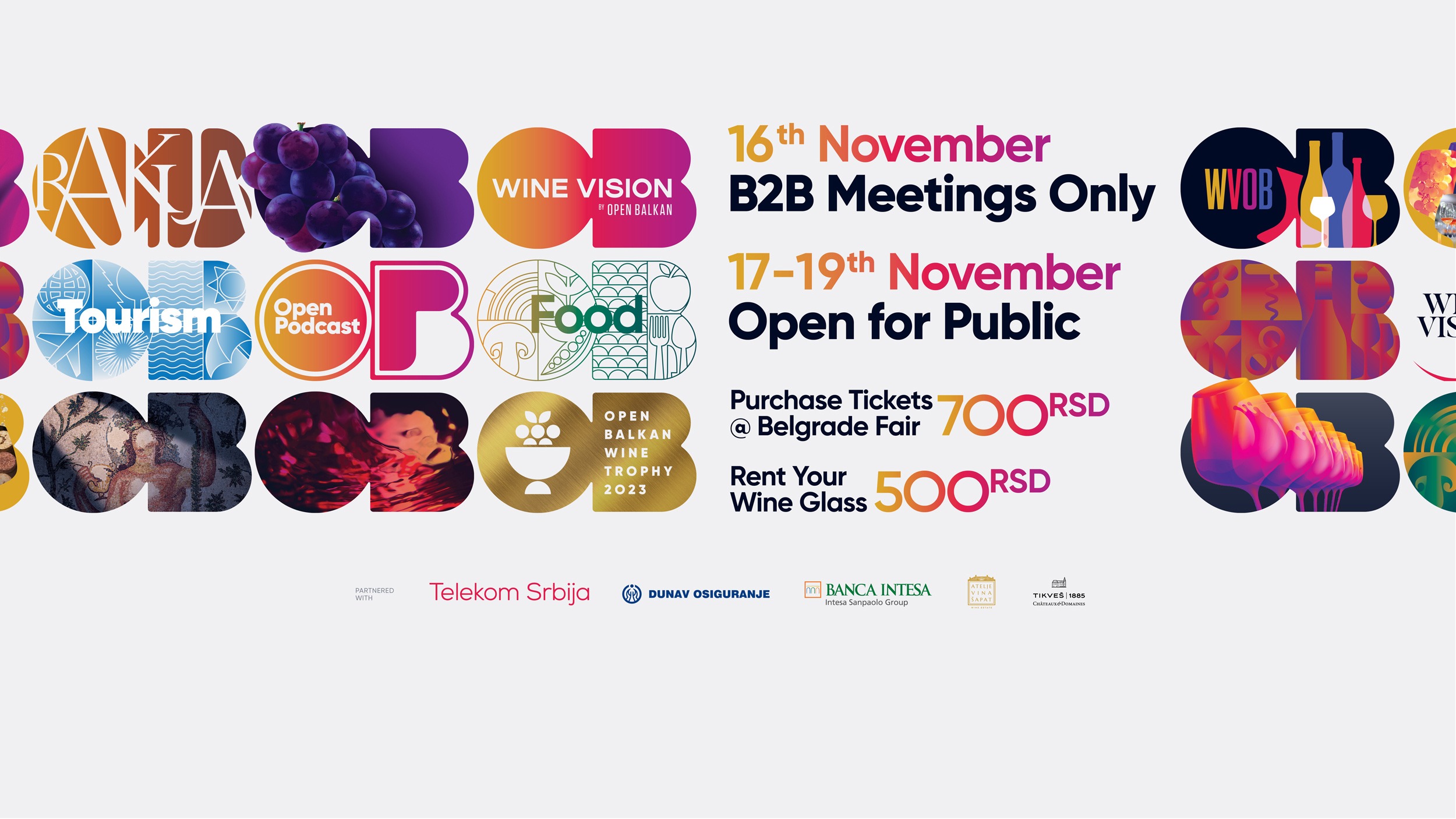 Sutra počinje sajam Wine Vision by Open Balkan